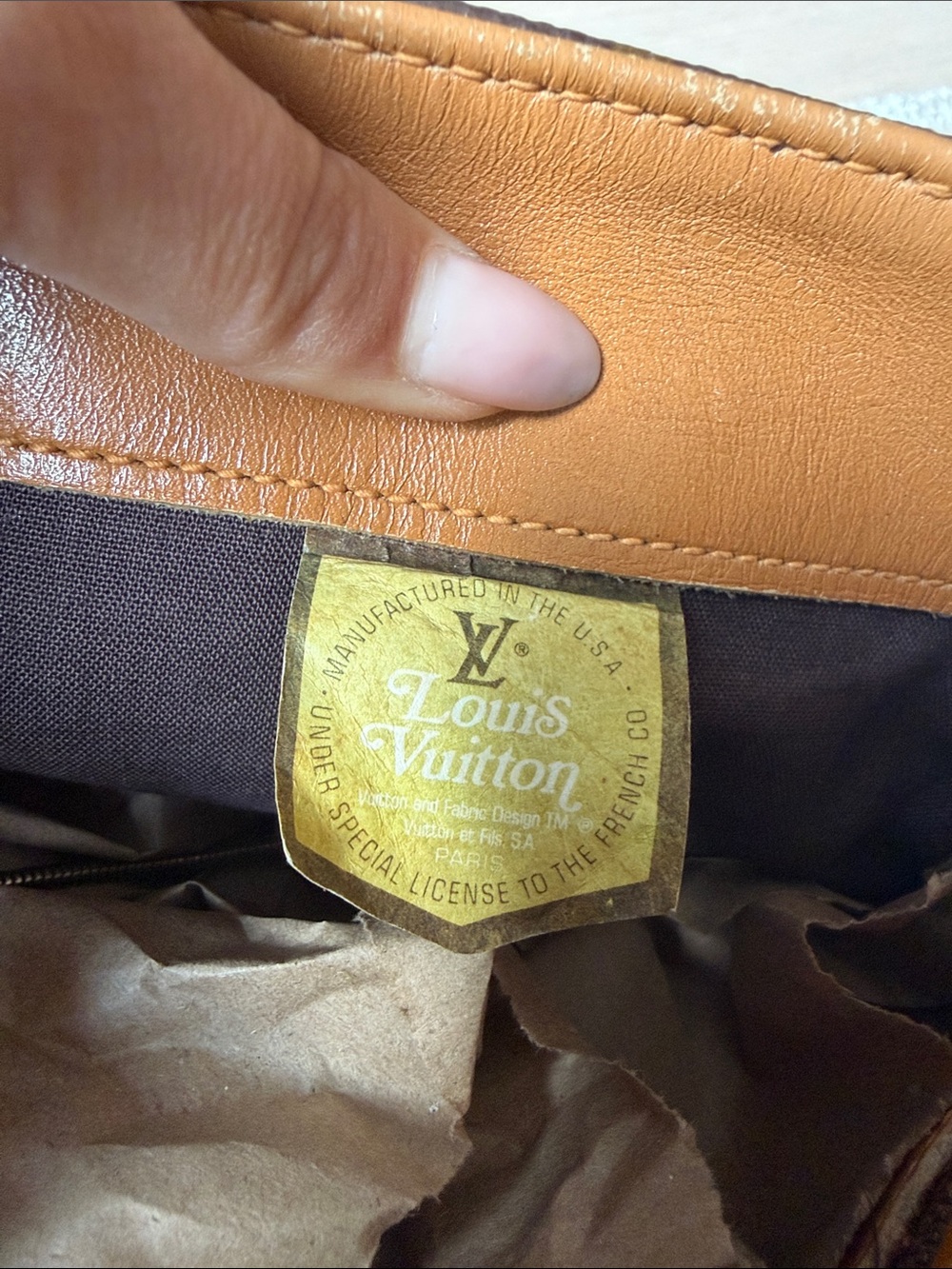 Vintage Louis Vuitton Macadam Bucket PM - Picture 4 of 7